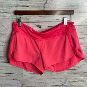 Lululemon hot pink athletic shorts size 8